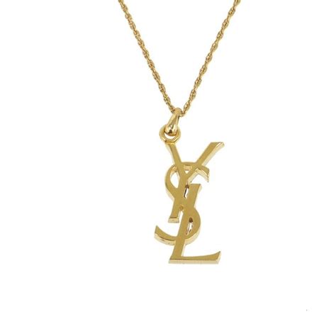 ysl gold stars|ysl signature necklace.